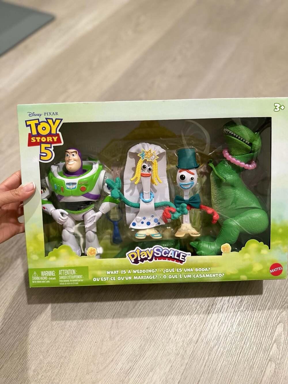 Disney and Pixar Toy Story 5 What is a Wedding? PlayScale 4-Figure Pack with Acc